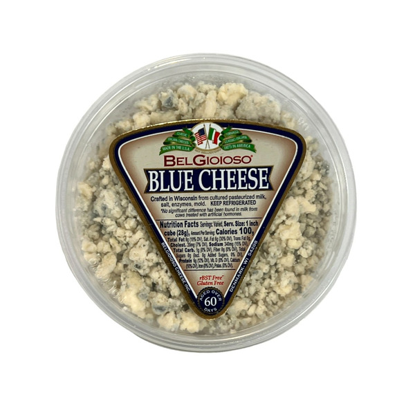 Specialty Cheeses BelGioioso Crumbled Blue Cheese hero