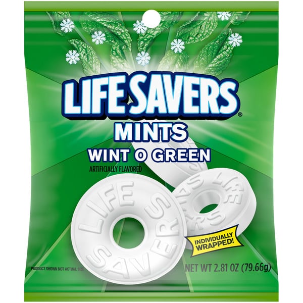 Candy & Chocolate Life Savers WintOGreen Breath Mints Hard Candy hero