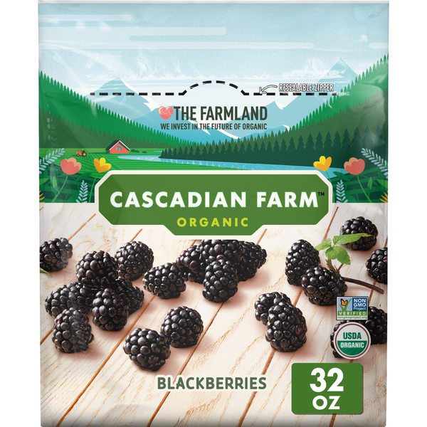 Fresh Fruits Cascadian Farm Organic Frozen Blackberries hero