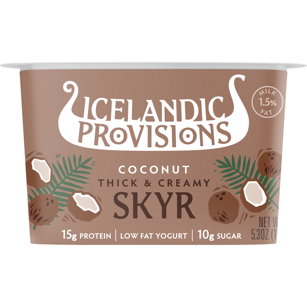 Yogurt Icelandic Provisions Coconut Skyr hero