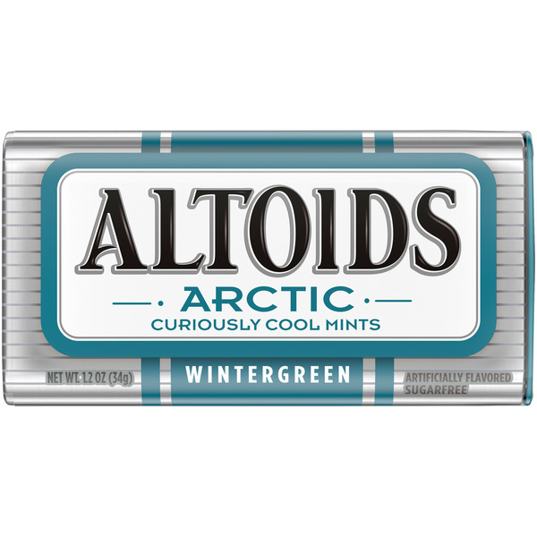 Mint & Gum Altoids Wintergreen Sugar Free Breath Mints Single Pack hero