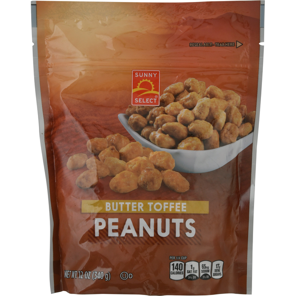 Butter Sunny Select Peanuts, Butter Toffee hero