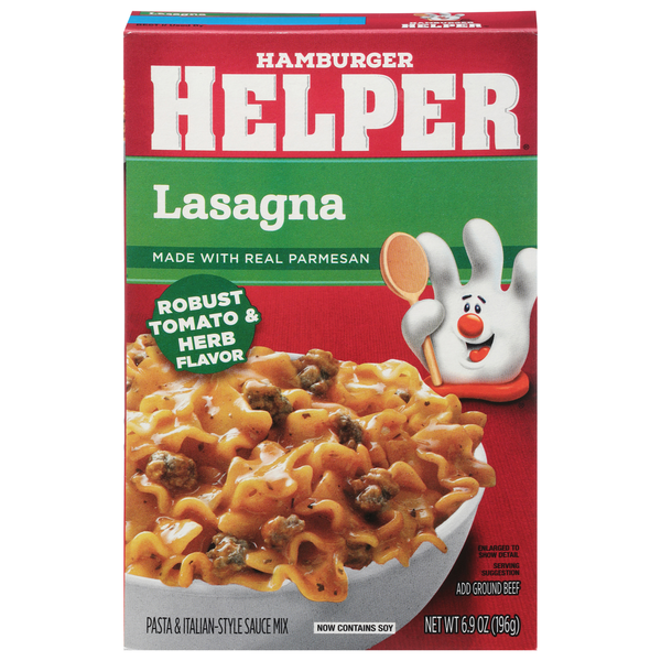 Hamburger Helper Lasagna, Robust Tomato & Herb Flavor hero