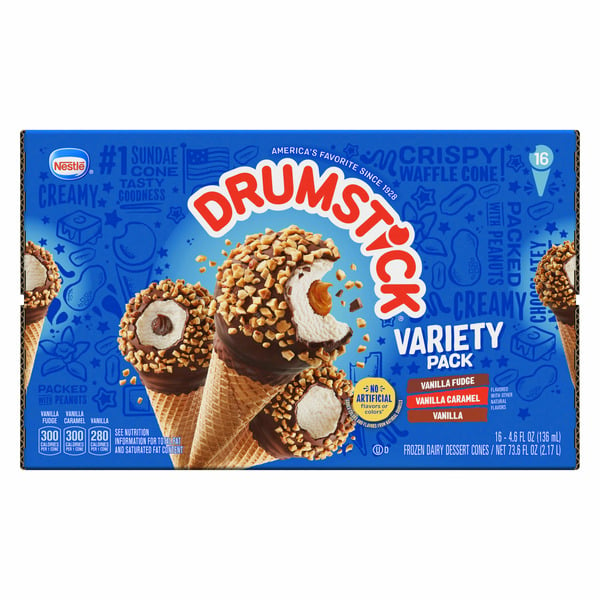 Ice Cream & Ice Drumstick Ice Cream Cones Variety Pack hero