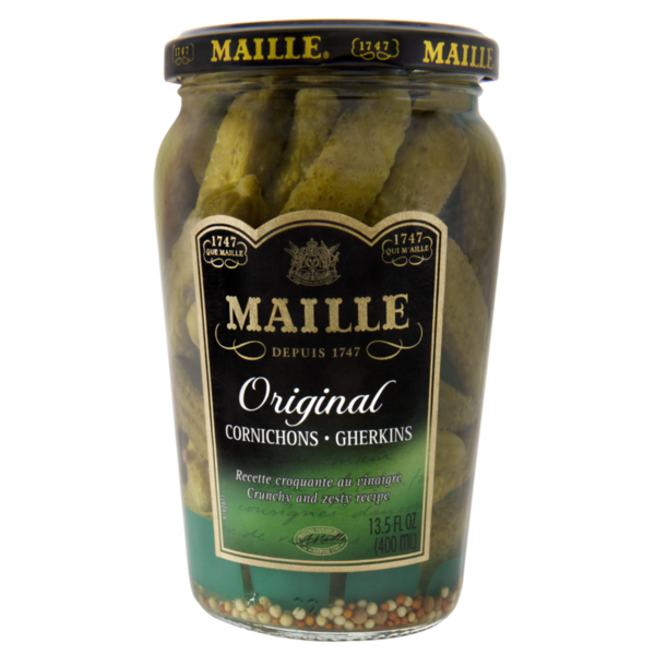 Pickled Goods & Olives Maille Pickles Cornichons Original hero