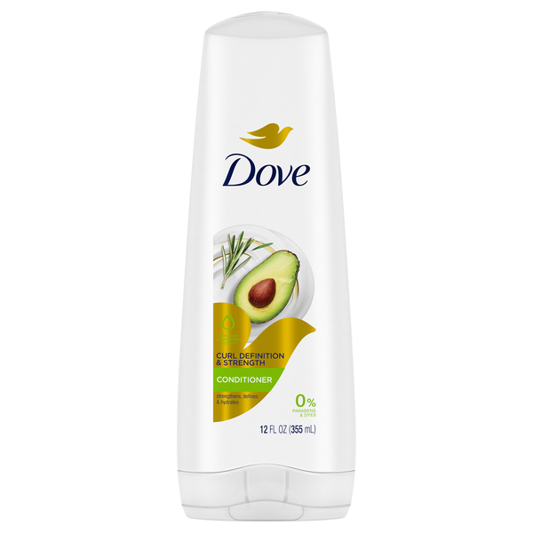 Hair Care Dove Conditioner, Curl Definition & Strength hero