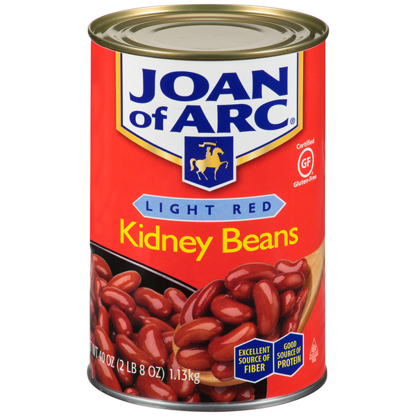 Canned Meals & Beans Joan of Arc Light Red Kidney Beans hero