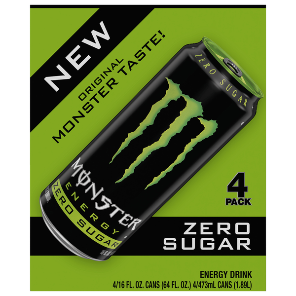 Energy & Sports Drinks Monster Energy Zero Sugar hero