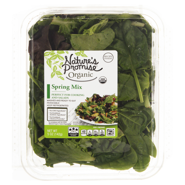 Organic Produce Nature's Promise Spring Mix hero