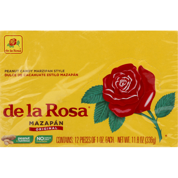 Candy & Chocolate de la Rosa Candy, Peanut, Marzipan Style hero