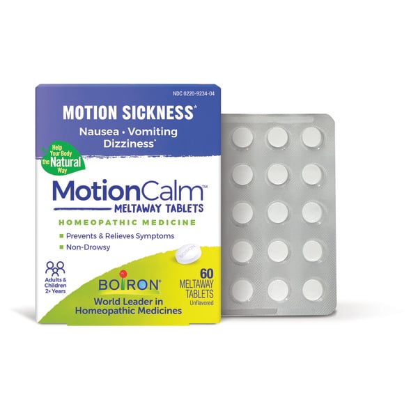 Vitamins & Supplements Boiron MotionCalm Tablets Relieves Nausea, Vomiting and Dizziness hero