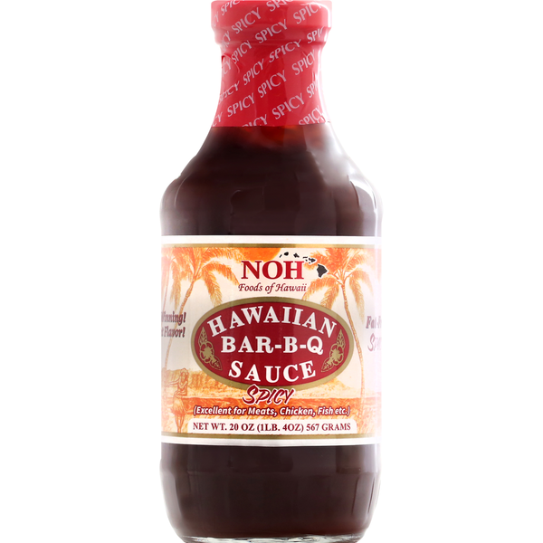 Asian Foods NOH Foods of Hawaii Spicy Hawaiian Bbq Sauce Bottle hero