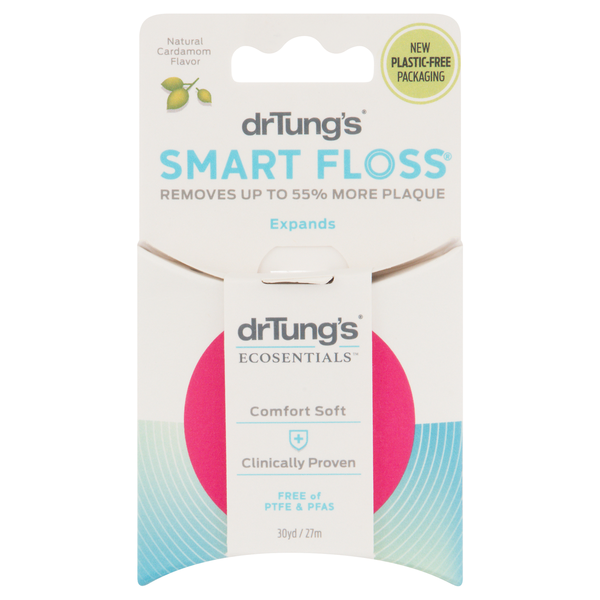 Oral Hygiene Dr Tung's Floss, Natural Cardamom Flavor hero