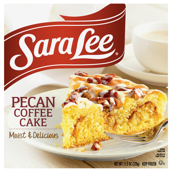 Frozen Dessert Sara Lee Coffee Cake, Pecan hero