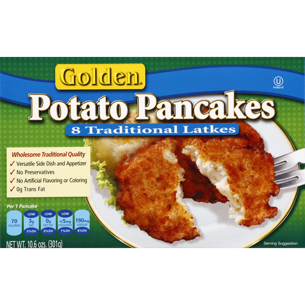 International Golden Potato Pancakes hero