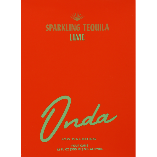 Tequila Onda Sparkling Tequila, Lime hero