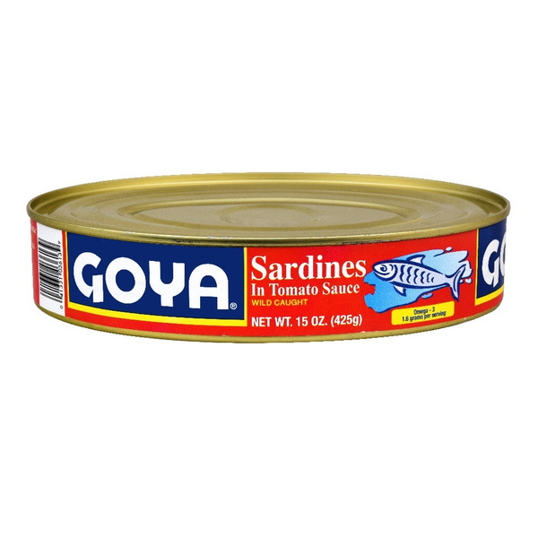 Canned Meat, Seafood & Beans Goya Sardines in Tomato Sauce hero