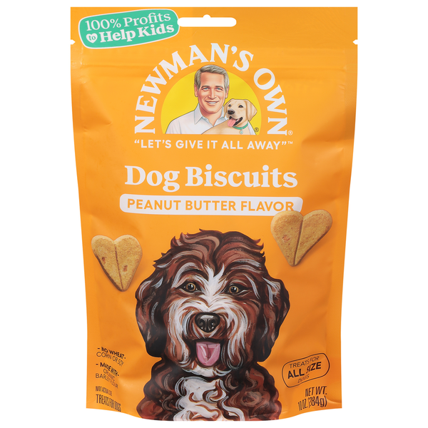 Dog Food Newman's Own Dog Biscuits, Peanut Butter Flavor hero