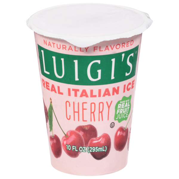 Ice Cream & Ice LUIGI'S Real Italian Ice Cherry hero