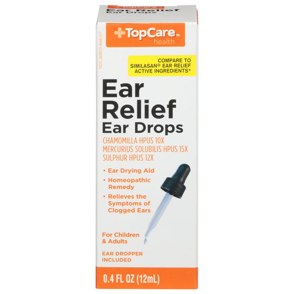 Eye & Ear Care TopCare Ear Drops, Ear Relief hero