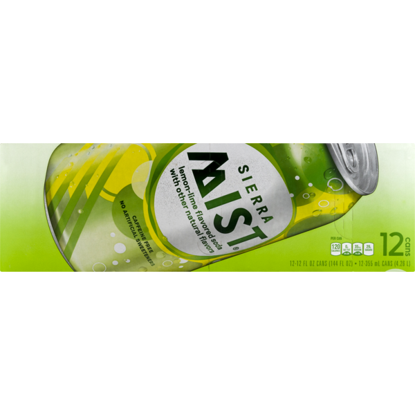 Soft Drinks Sierra Mist Flavored Soda Lemon Lime - hero