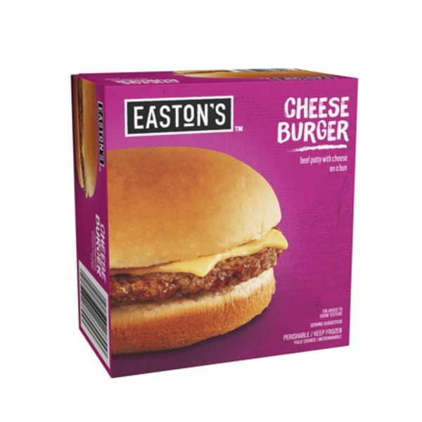 Frozen Meat & Seafood Easton's Cheeseburger hero