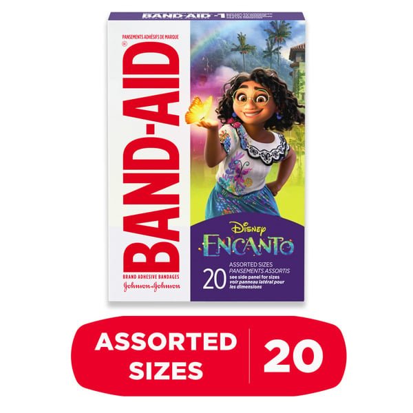 BAND-AID Bandages For Kids, Encanto Characters, Assorted hero