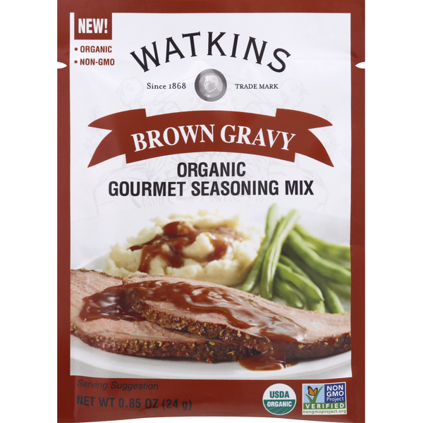 Condiments Watkins Brown Gravy, Organic hero