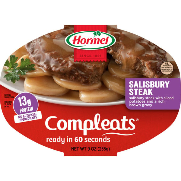 Pantry Hormel Salisbury Steak hero