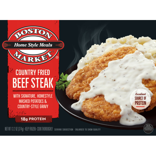 Prepared Meals Boston Market Country Fried Beef Steak hero