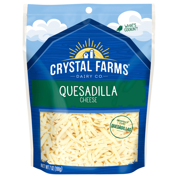 Packaged Cheese Crystal Farms Cheese, Quesadilla hero