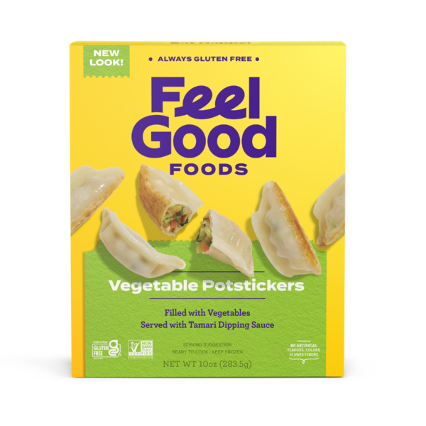 Frozen Meals Feel Good Foods Gluten Free, Vegetable Potstickers hero