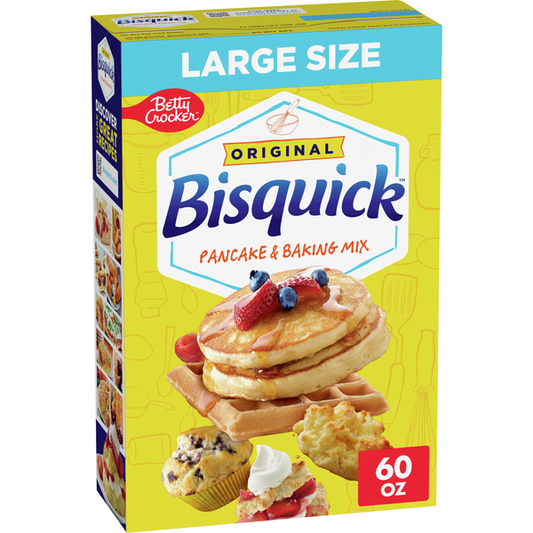 Hot Cereal & Pancake Mixes Bisquick Original Pancake & Baking Mix, Large Size hero