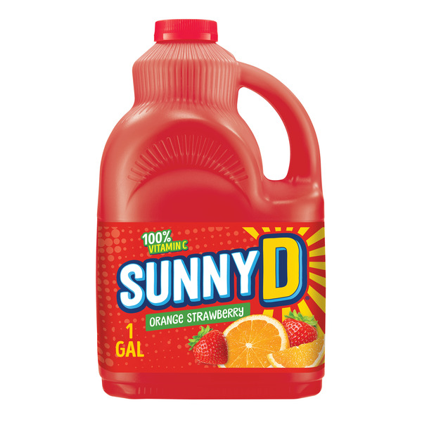 Refrigerated SunnyD Orange Strawberry Juice Drink hero