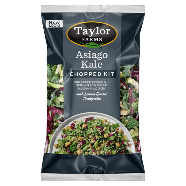 Packaged Vegetables & Fruits Taylor Farms Asiago Kale Chopped Kit hero