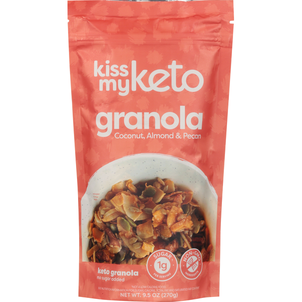 Granola Kiss My Keto Granola, Keto, Coconut, Almond & Pecan hero