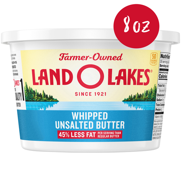 Butter Land O Lakes Unsalted Whipped Butter hero