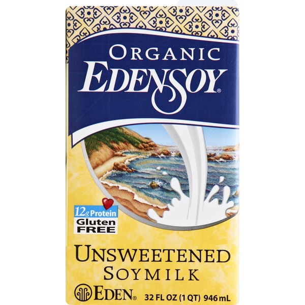 Shelf-Stable Milks Eden Foods EDENSOY Soymilk, Unsweetened hero