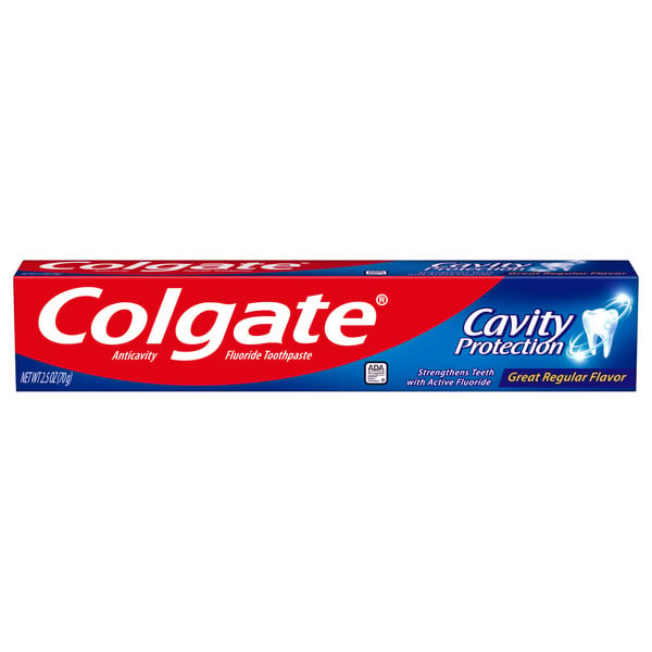 Oral Care Colgate Toothpaste With Fluoride, Great Regular hero