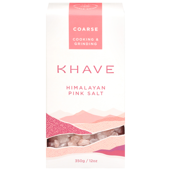 Khave Himalayan Pink Salt, Coarse hero