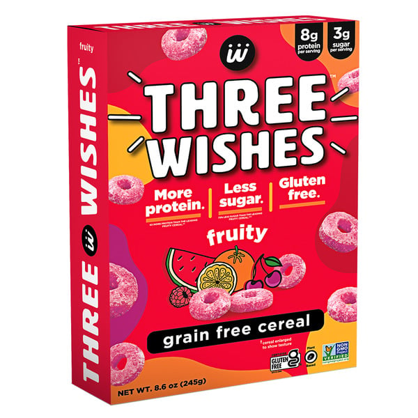 Cereal Three Wishes Fruity Grain Free Cereal hero