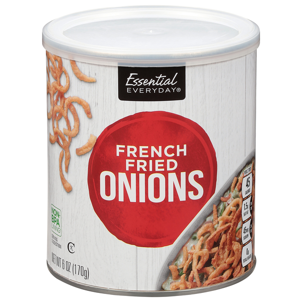 Canned & Jarred Vegetables Essential Everyday Onions, French Fried hero