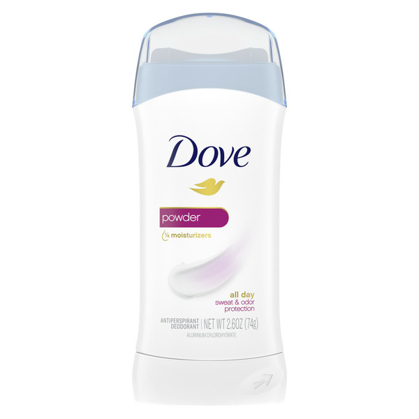 Deodorants and Cologne Dove Antiperspirant Deodorant Stick Powder, hero