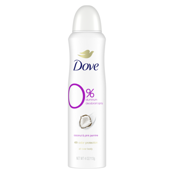 Dove Deodorant Spray Coconut & Pink Jasmine hero