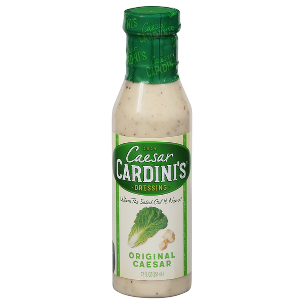 Salad Dressing & Toppings Cardini's Original Caesar Salad Dressing hero