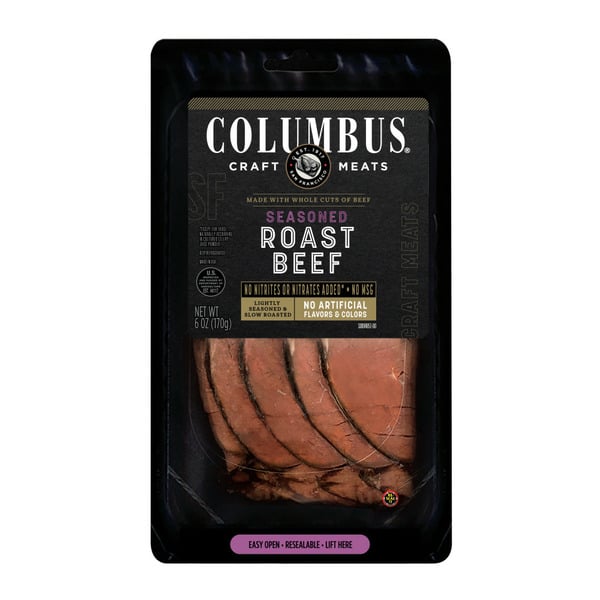 Meat Counter Columbus Roast Beef Conventional hero