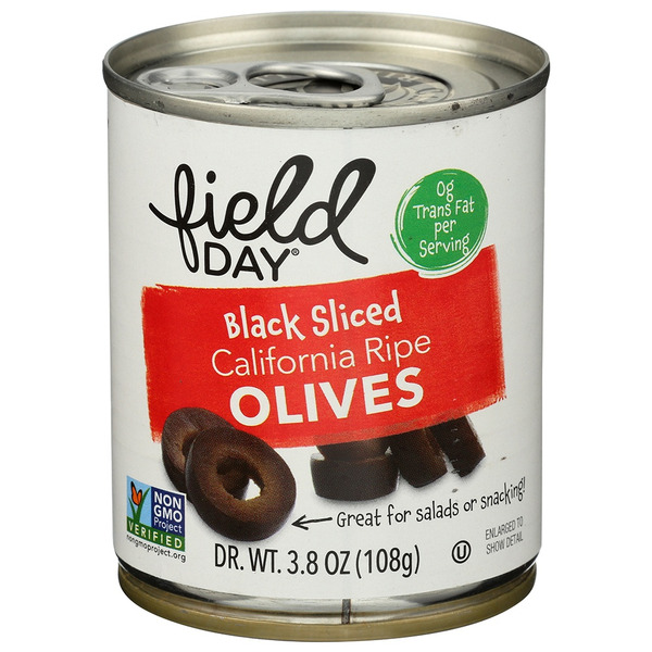 Pickled Goods & Olives FIELD DAY Ripe Olives, Black, Sliced hero