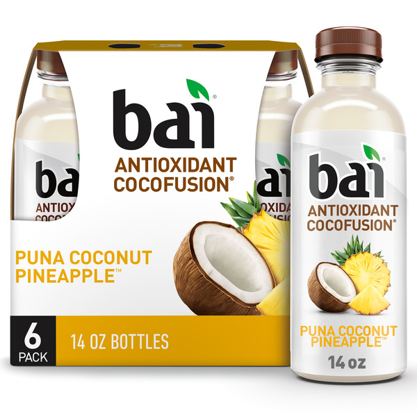 Energy & Sports Drinks Bai Cocofusions Puna Coconut Pineapple, Antioxidant Infused Beverage hero