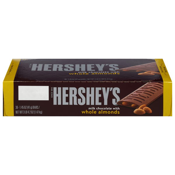 Candy & Chocolate Hershey's Milk Chocolate with Whole Almonds Candy hero