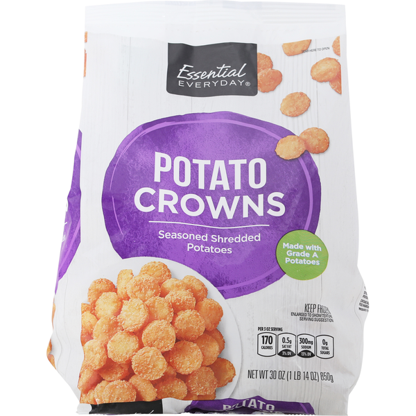 Frozen Appetizers & Sides Essential Everyday Potato Crowns hero